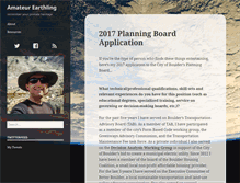 Tablet Screenshot of amateurearthling.org